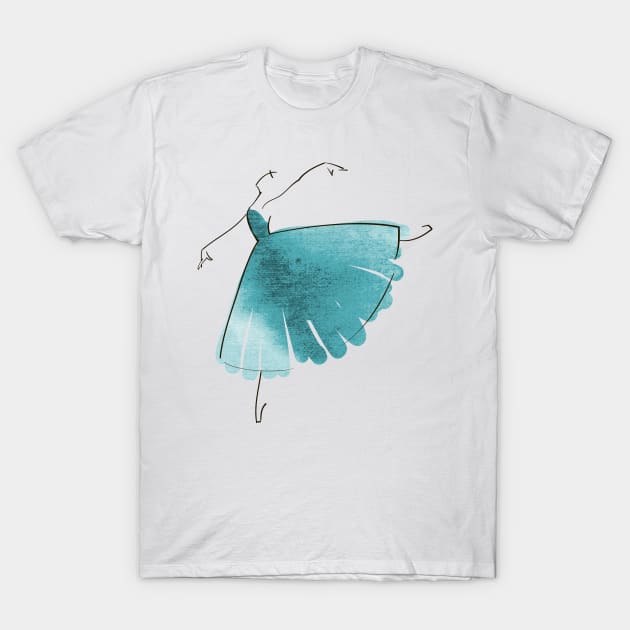 ballerina T-Shirt by Olga Berlet